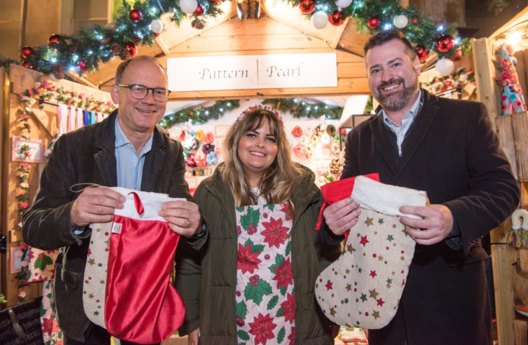 Magical festive season begins in Bath as Christmas Market opens